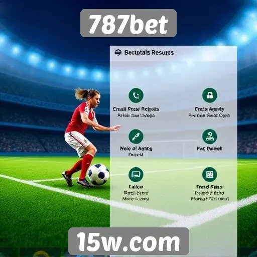 Principais recursos do site 787bet