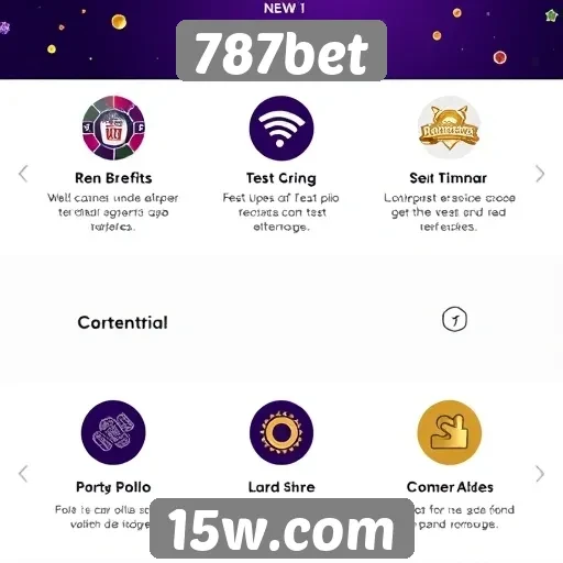 Características principais do site de jogos 787bet